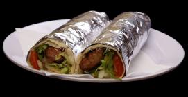 Lamb Shish Wrap